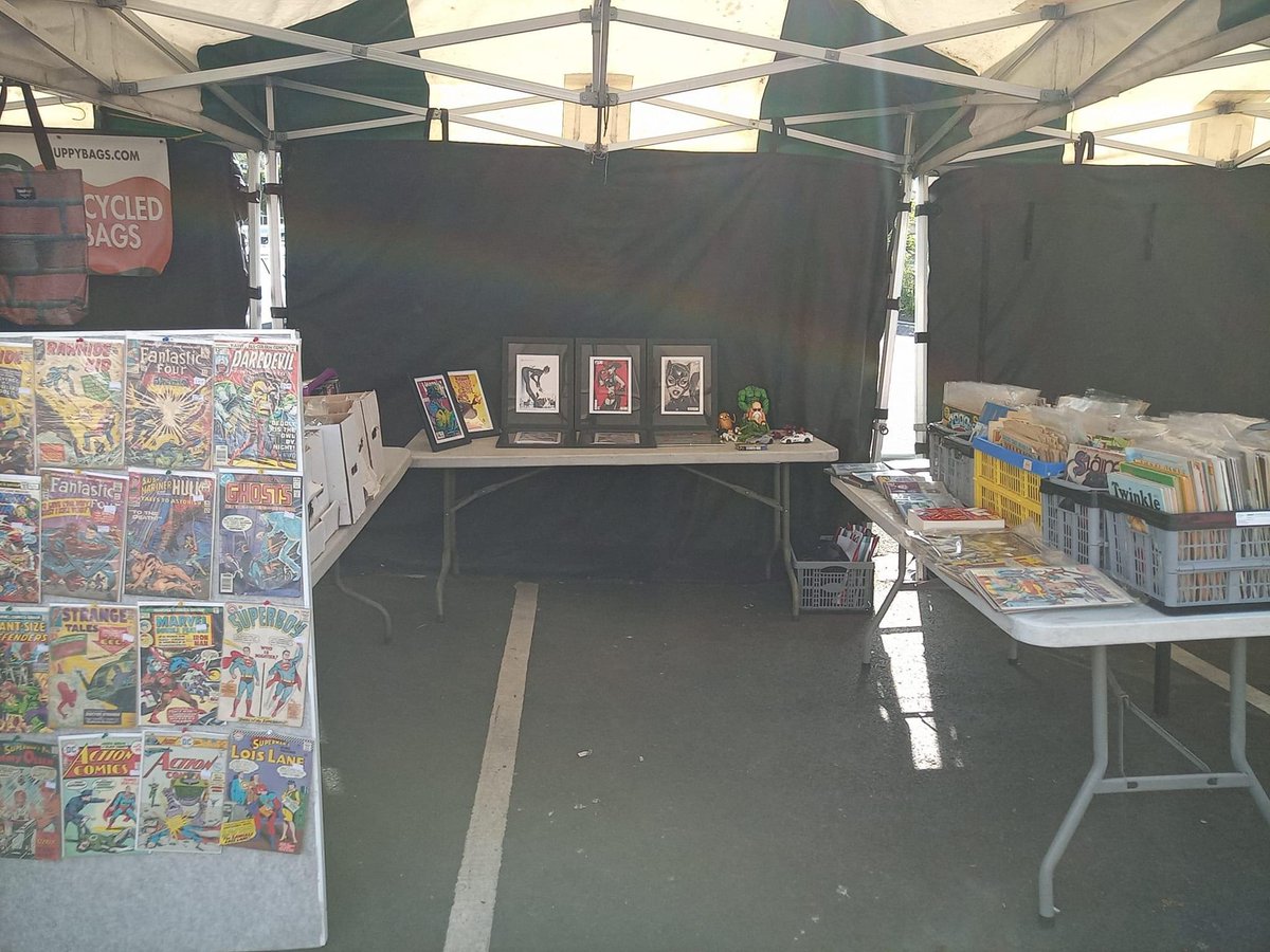 bathcomics's tweet image. It’s a fantastic morning so we have opened early. 
We also have a stall in the Bath market on the Walcot street car park lots of comics that were not out in the shop. 

Two reasons to come and see us today.