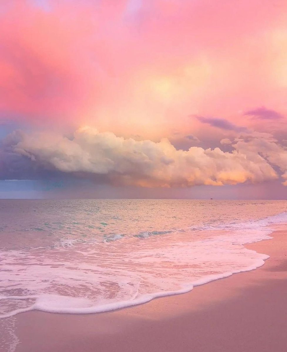 Magical pastel sunrise