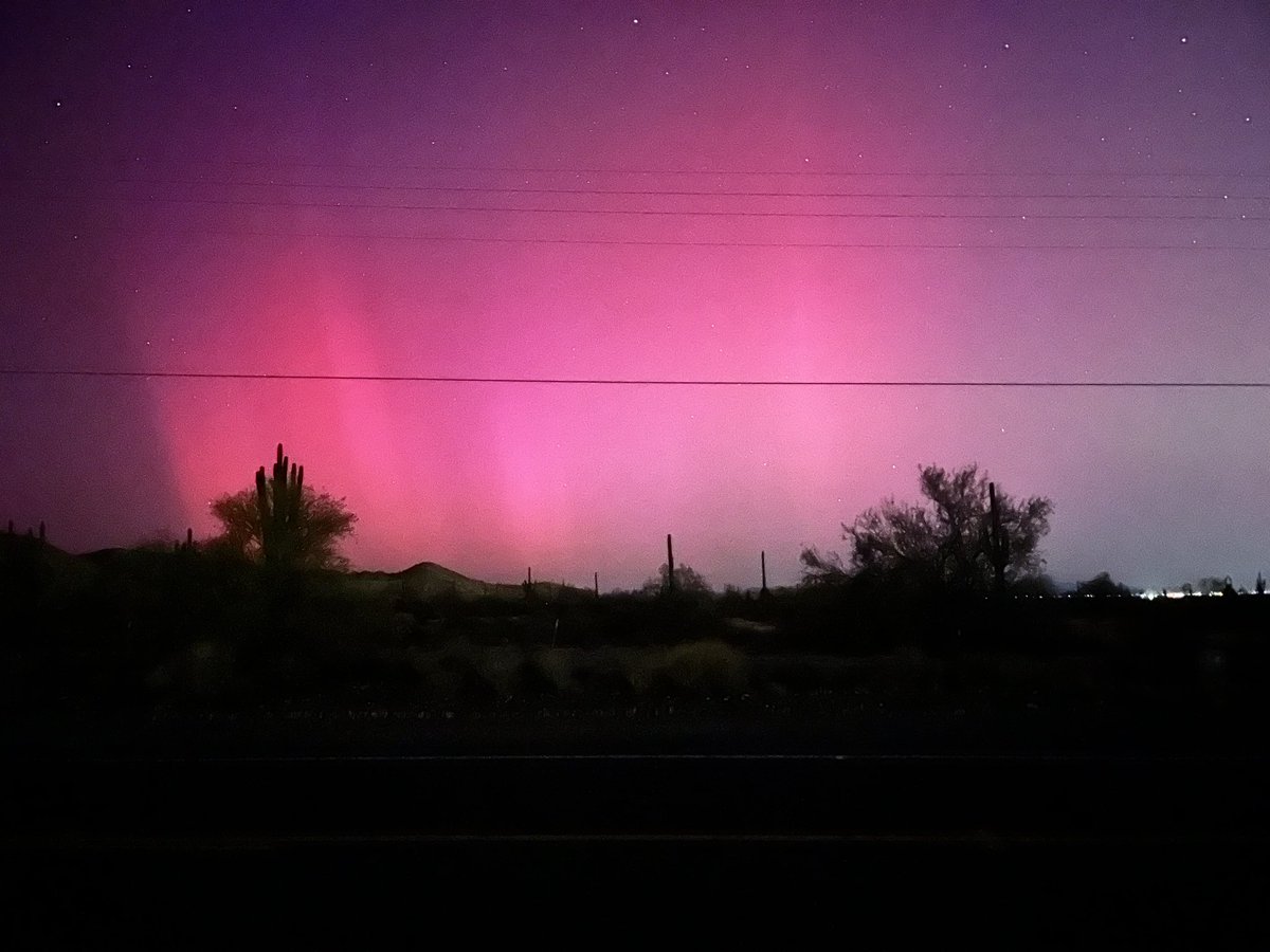 #Auroraborealis Surprise   #Arizona #WhiteTanks