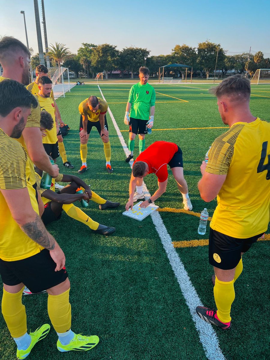 The team played their 1st game in the Florida ☀️, battled hard to secure a 3-3 draw against a very well organised @PlantationFC Rush. Many thanks to the hosts and good luck with the season. Goals: ⚽ ⚽ Zach Crawford ⚽ Andrew Matthews MOM - Zach Crawford