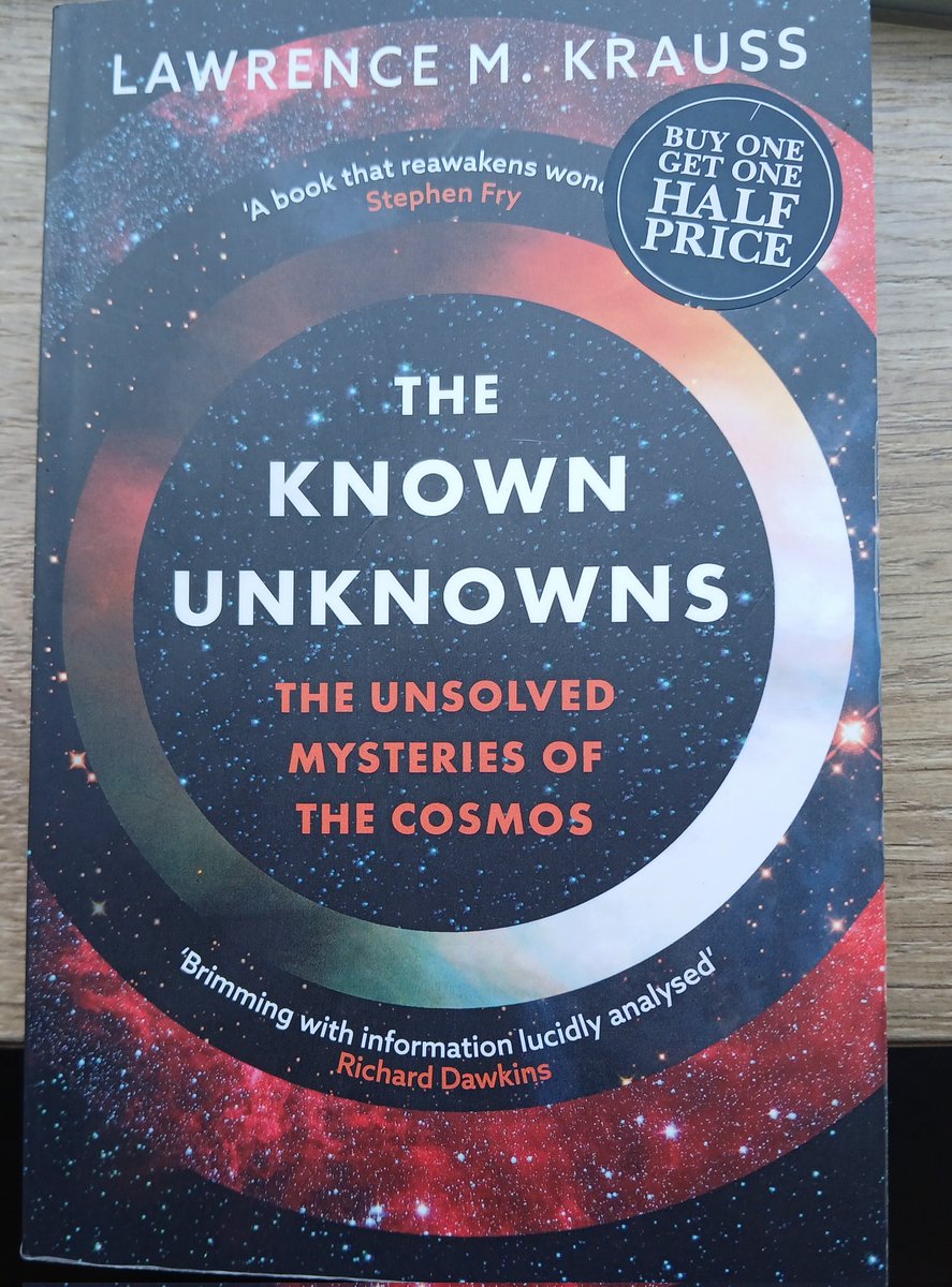 Anyone into astronomy I highly recommend this book. Brilliant journey through the wonders of space and the baffling topics of quantum mechanics, dark matter gravity, black holes et al #GardeningTwitter #astronomy #science