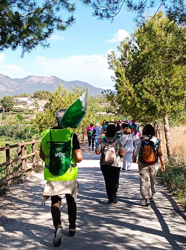#SATSEMurcia inicia su jornada de convivencia con una ruta de Cehegín a Caravaca de la Cruz para celebrar el Día de la #Enfermería #Caravacadelacruz