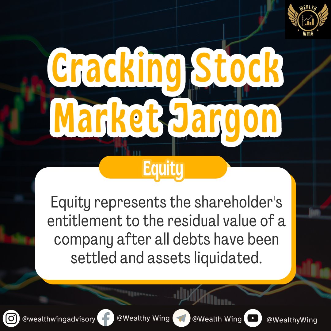 Unlocking the Power of Equity 💼💰 

#StockMarketSavvy #Investing101