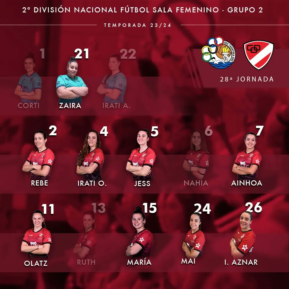 🚀 FINDE DE DERBI!! No te lo pierdas!

🕔18.00h
📍 Pabellón Arrosadia, Pamplona 
⚽ <a href="/Txantrea_fsf/">Txantrea FSF</a> vs <a href="/cdorvina/">Lacturale Orvina</a>

GOAZEN ORVINA!

#lacturaleorvina #somosequipo #futsalfemenino #somoslaleche