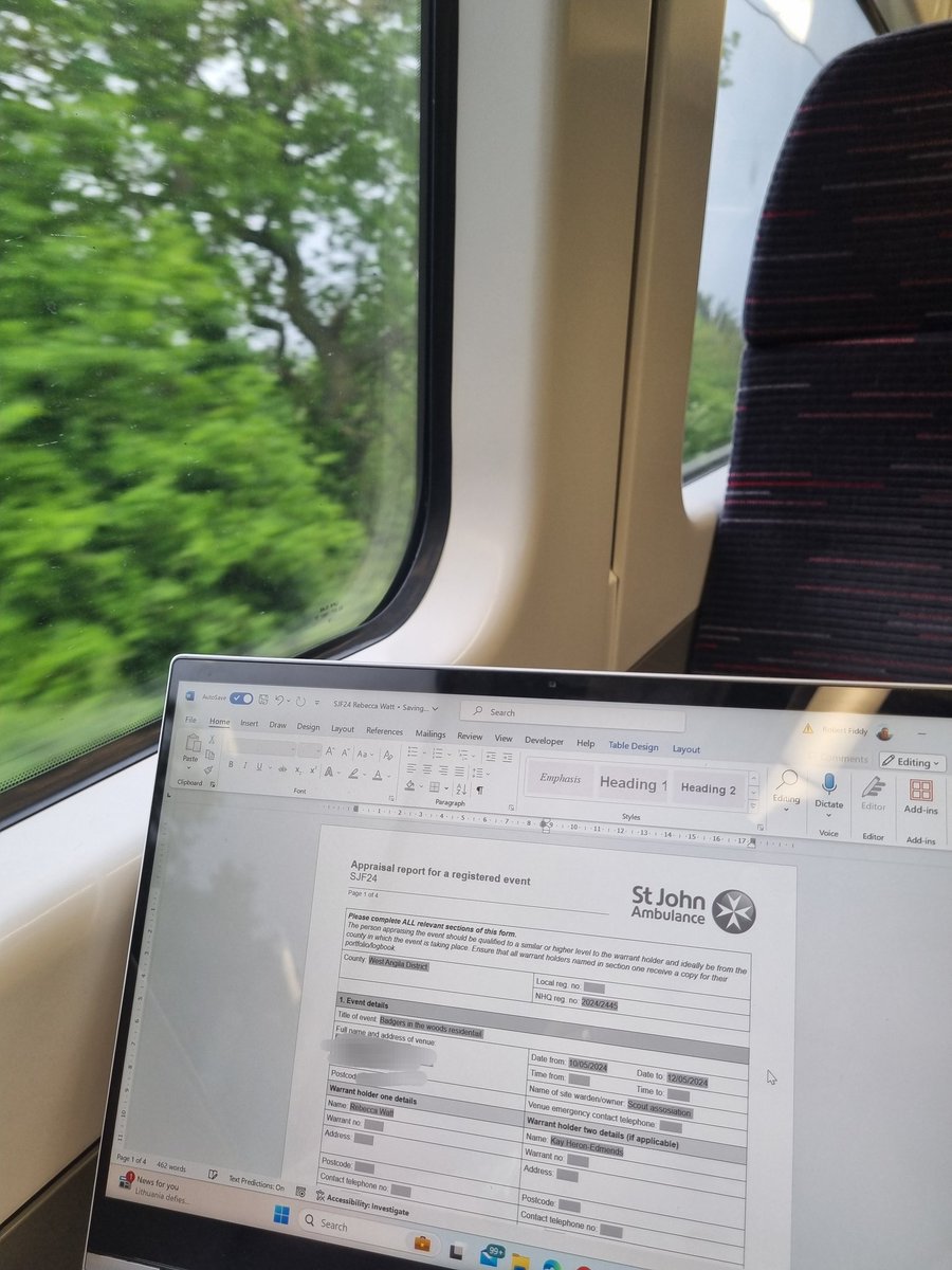 Off to Watford today, to assess a youth leader for their residential warrant. These courses enable our youth leaders to provide fun and educational  trips for our young people. Fingers crossed I get to join in too 😁
<a href="/SJAEofEYouth/">East of England Youth</a> <a href="/stjohnambulance/">St John Ambulance England</a> <a href="/SJAYouthEng/">St John Youth England</a>