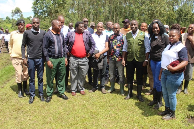 Climate Change Mitigation: @MediaCouncilK staff joined the .@MoICTKenya led by PS .@ekisiangani in marking the National Tree Planting exercise at Kaptabongen and Kobuchoi Forests in Nandi County. A total of 5000 trees were planted in line with government’s mission of planting 15