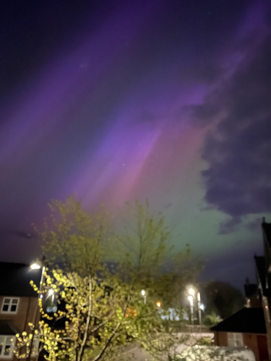 The perfect end to the perfect day #Auroraborealis
