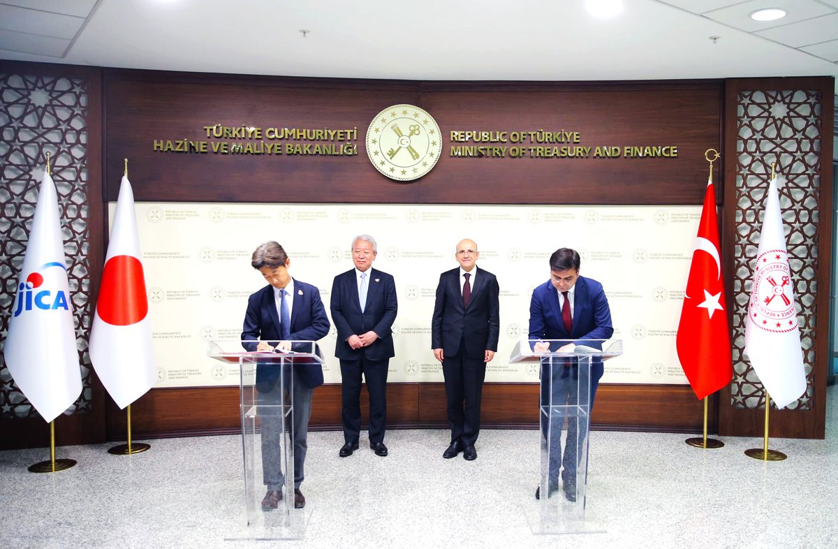 On April 25, during his visit to Türkiye🇹🇷, JICA President Akihiko Tanaka attended the loan agreement signing ceremony for the “Emergency Earthquake Disaster Reconstruction Project,” a Japanese ODA loan project aimed at reconstruction from the February 2023 earthquakes.