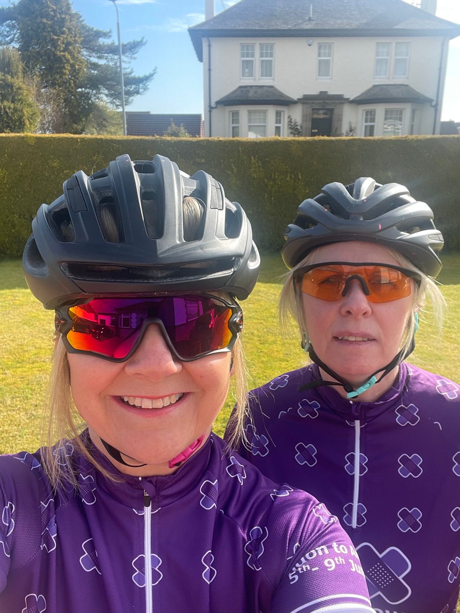 Janice Heggie, Lead Nurse for the Neonatal Service at the Royal Hospital for Children, Glasgow, will cycle almost 400 miles from London to Amsterdam across four days to raise funds for the Glasgow Children’s Hospital Charity. Read more: bit.ly/3ybXLn4
