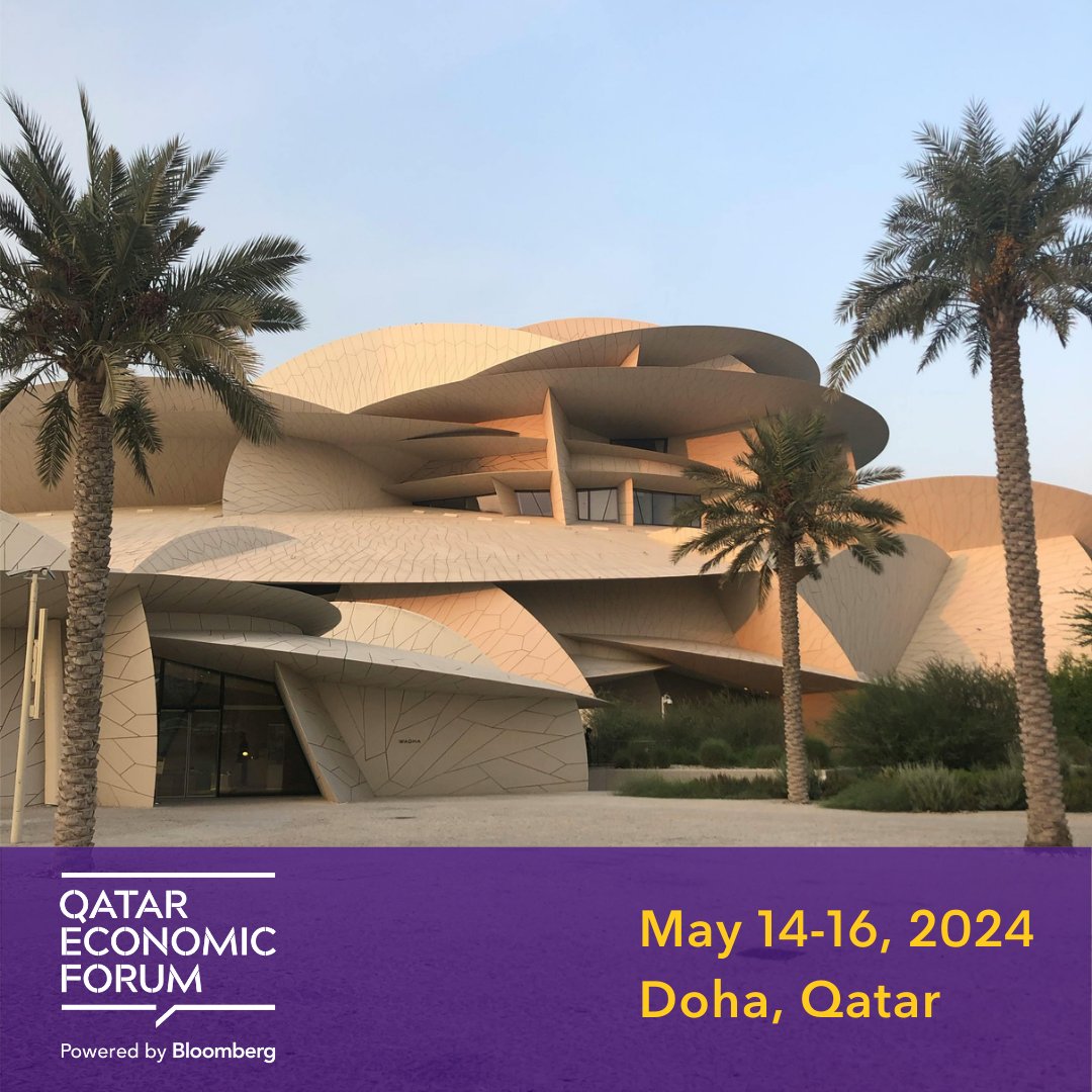 NEXT WEEK: The @QatarEconForum returns to Doha Tuesday. Don’t miss conversations with: ⬛️@bdtmsdpartners' Dina Powell McCormick ⬛️@FTI_Global's Jenny Johnson ⬛️@Citadel's Ken Griffin ⬛️@HSBC's Noel Quinn bloom.bg/3UVzRoU