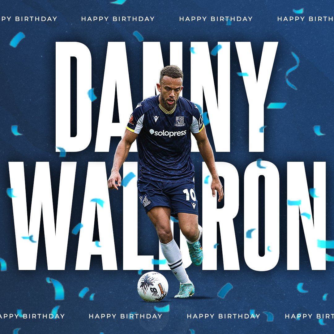 Happy birthday, @dannywaldron 🎈🎂