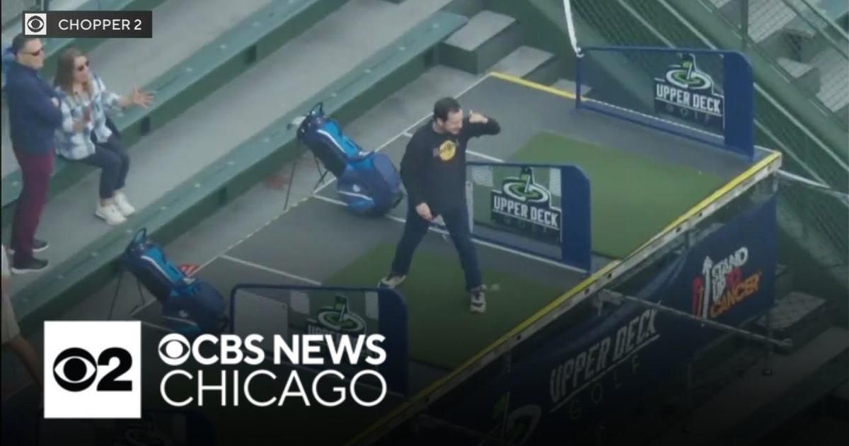 Tee time at Chicago's Wrigley Field on the upper deck available through Monday cbsnews.com/chicago/news/t…