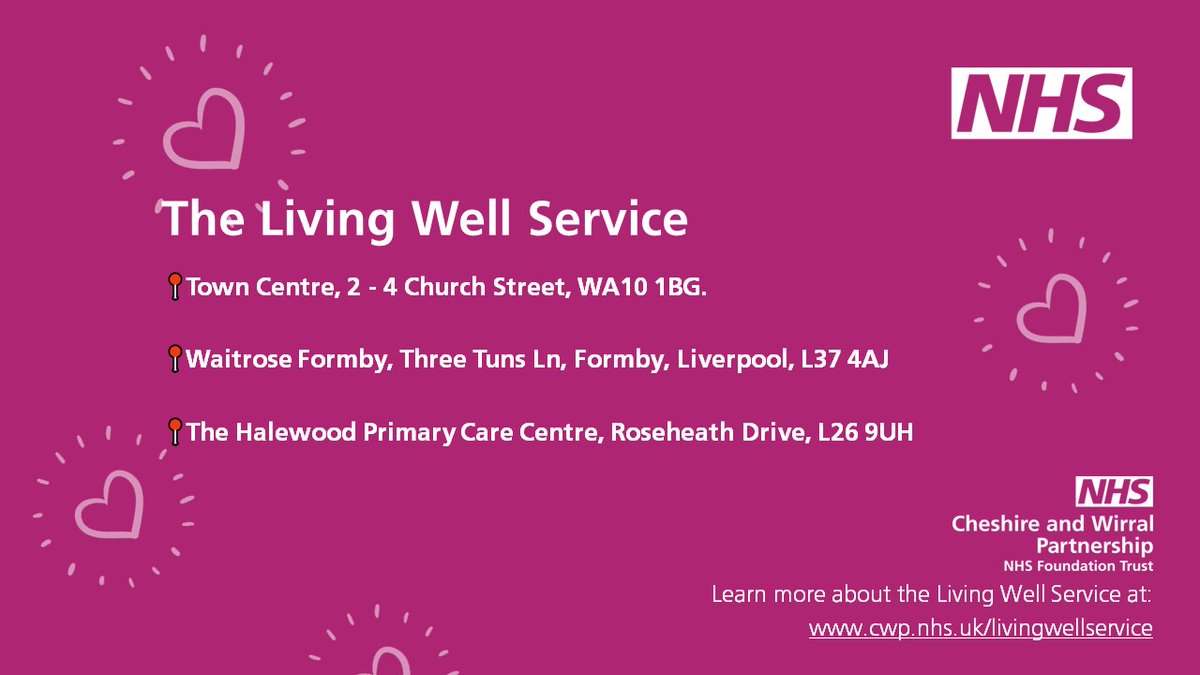 The Living Well Service is in these locations from 10:30 - 16:00 today, offering all routine UK immunisations including Covid-19. More dates/locations: bit.ly/3Ywzf91