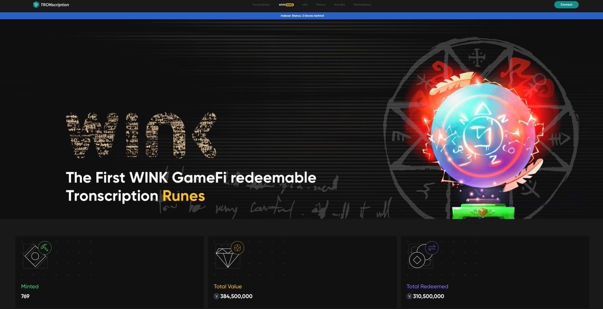 🚀Wink Rune Minting is ongoing!

👉Whitelist Minting deadline: May 13th, 20:30 (UTC+8)

👉Whitelisted users need to finish minting before the deadline, otherwise the whitelist status will expire! 
After the deadline the remaining quantity will be open to all users！

👏Minting a