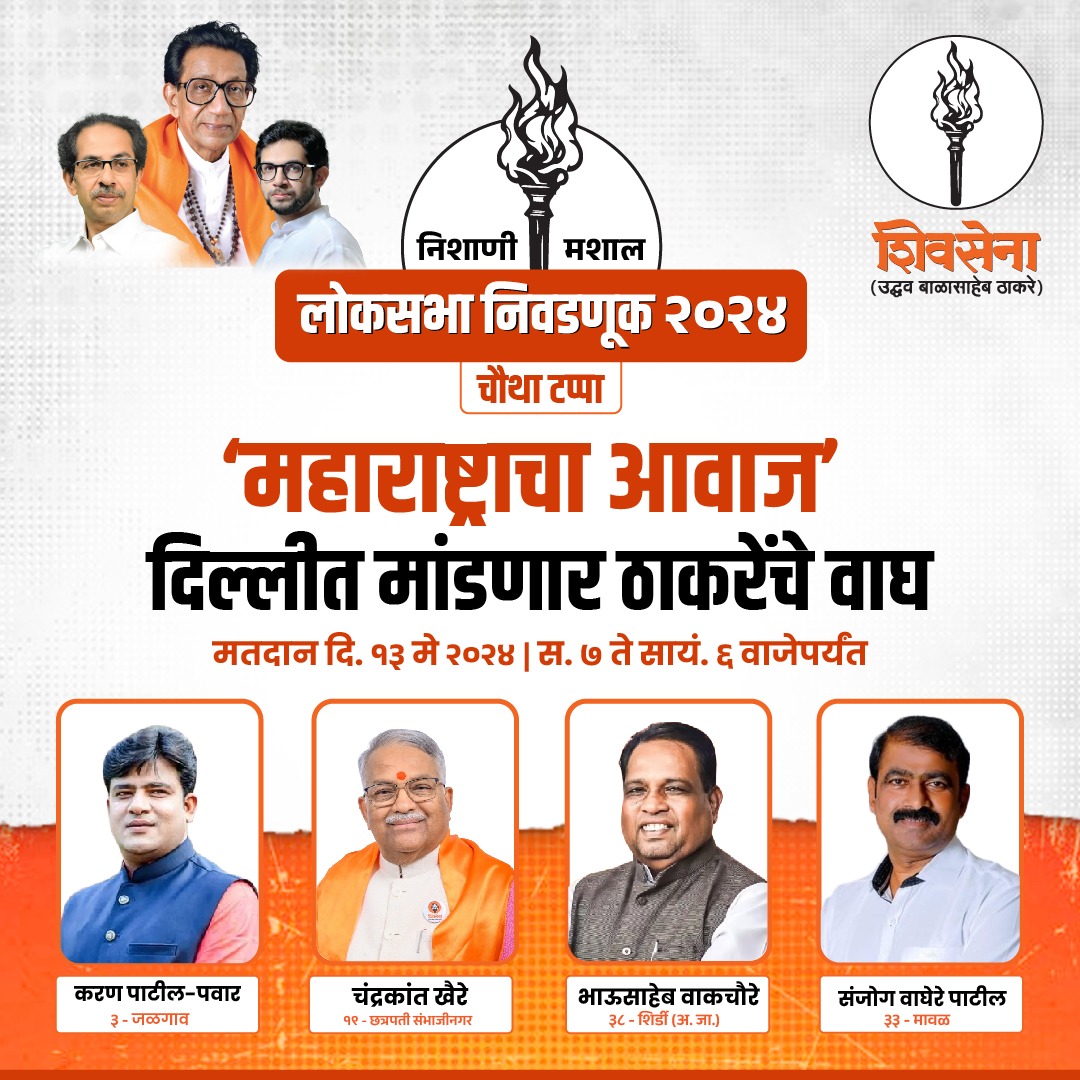 ShivSenaUBT_'s tweet photo. महाराष्ट्राचा आवाज दिल्लीत मांडणार ठाकरेंचे वाघ! https://t.co/qKAP6Gl3Hl