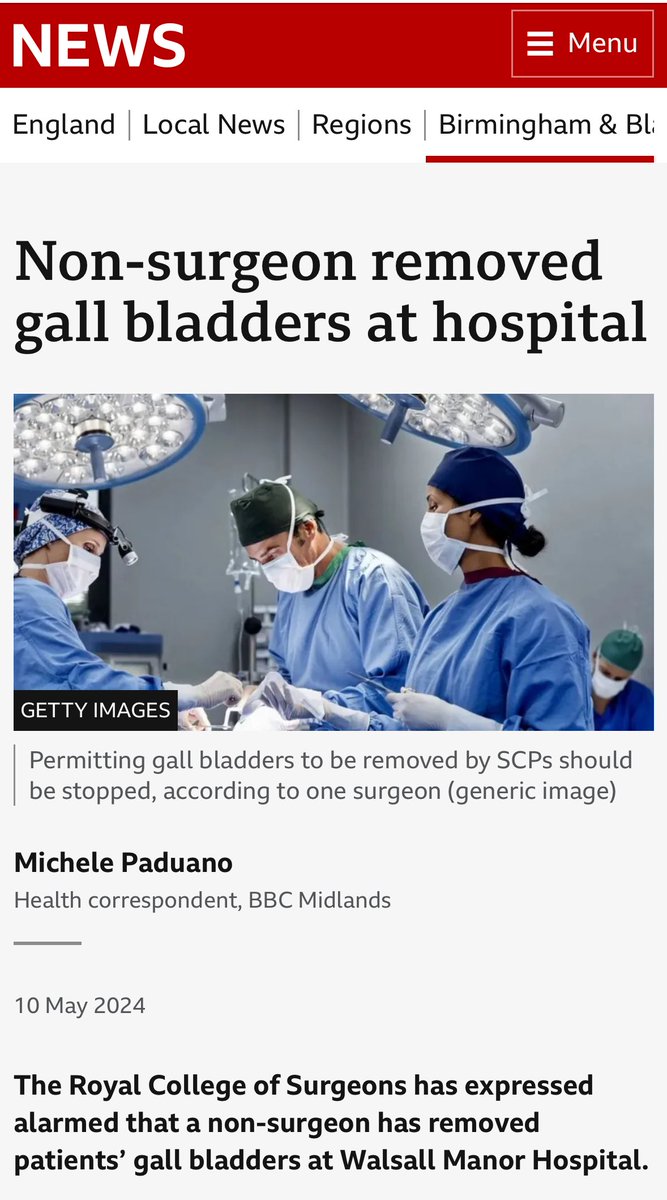 Non-surgeons are doing surgeries on you and your loved ones. This needs to be stopped ASAP. But did you also know non doctors are being used to replace doctors right across the NHS? By 2034, in the NHS, the chances will be that you won’t ever see a doctor. Is this the NHS…