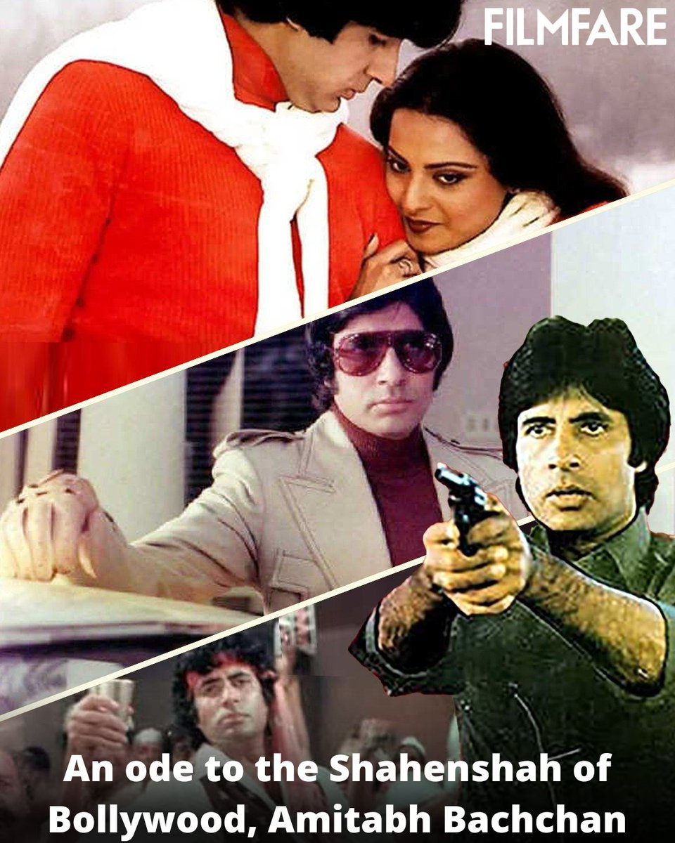 #FilmfareEditor'sNote: Salim javed tapped into the pulse of a generation waiting to see real people in somewhat over dramatised situations speaking and articulating their hopes and aspirations. And who better than Amitabh Bachchan to put voice to their words. Amitabh was the…