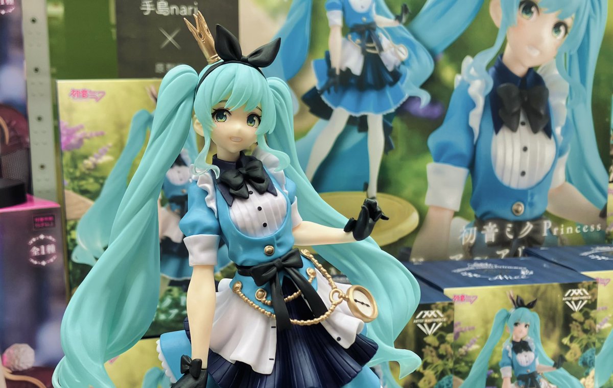 初音ミク フィギュア AMP アリスver. 9点セット まとめ売り
