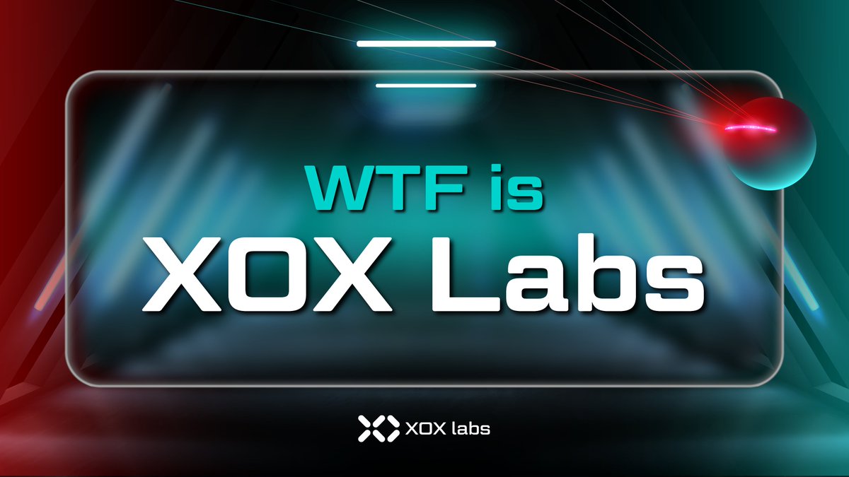 WTF is XOX Labs? 

🧵 Let's dive in..