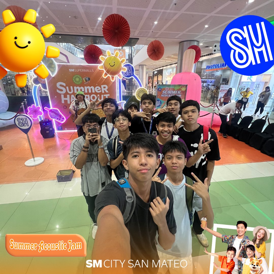 It’s indeed an unforgettable Friday filled with music, laughter, and good vibes at the Summer Acoustic Jam! 🎸🎶

#SummerHangoutAtSM
#AWorldOfExperienceAtSM
#EverythingsHereAtSM
#SMCitySanMateo