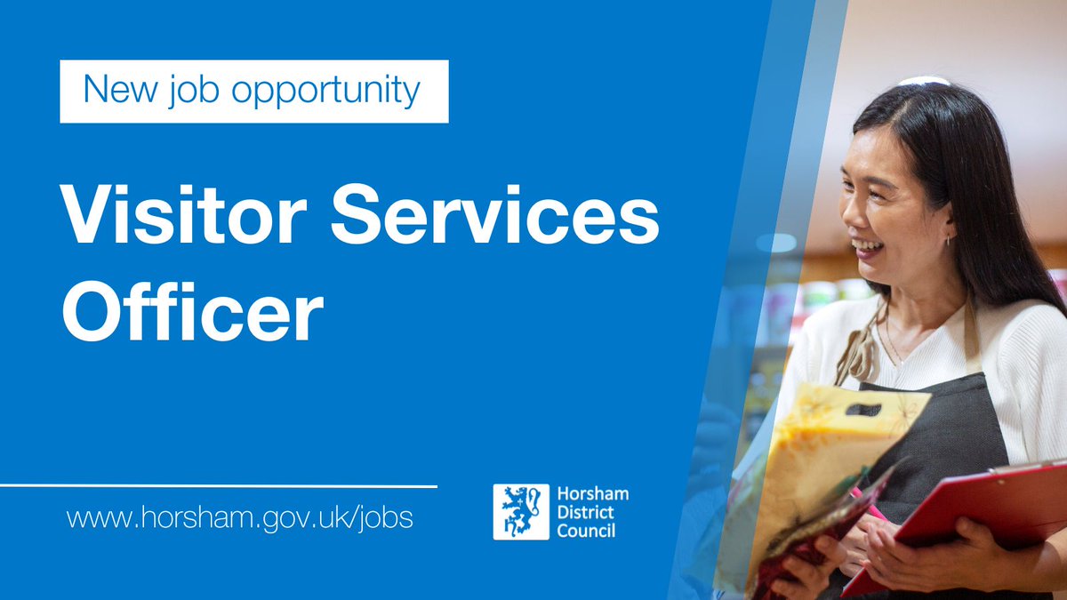 New Visitor Services Officer #JobOpportunity! 🔔 Find out more and apply: orlo.uk/zIc1g