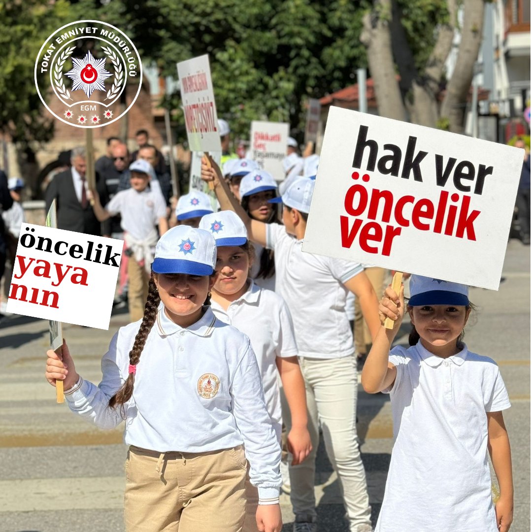 Yollarda Güvenli Olmak Hepimizin Sorumluluğu!
🚓🚦 hak ver öncelik ver🚦öncelik yayanın

@EmniyetGM 
@TrafikEgm 
@tokatvaliligi 
#tokat 
#tokateminyeti
#öncelikyayanın