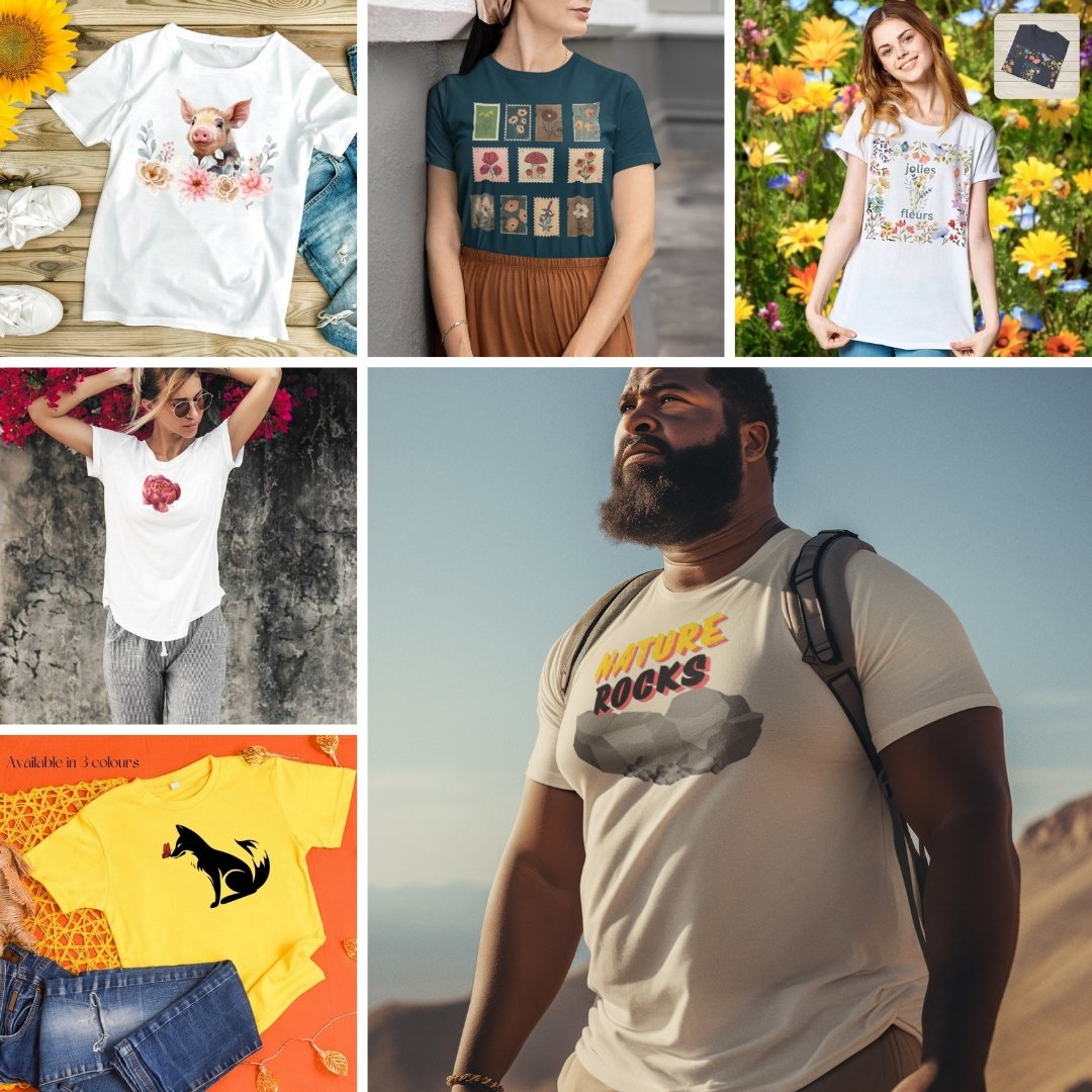 So much choice.

Did you know my tshirts are only printed as ordered? This means no extra clothing waste and stock as we only print as needed. 

Choose from over 60 designs and definitely keep am eye out as I'm always adding more.

#UKGiftHour #UKGiftAM #shopindie