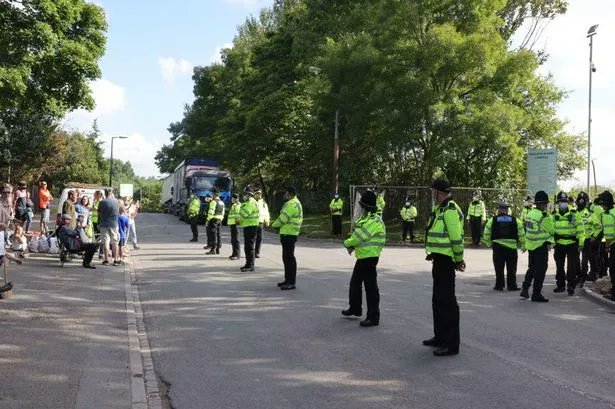 @AndrewFH_FBU @journoontheedge @benadams4staffs @daveevans188 Yet amongst stretched resources, somehow @benadams4staffs managed to muster an entire army of police to protect the business interests of the notorious #WalleysQuarry. I expect you to do better this term, please, Ben.