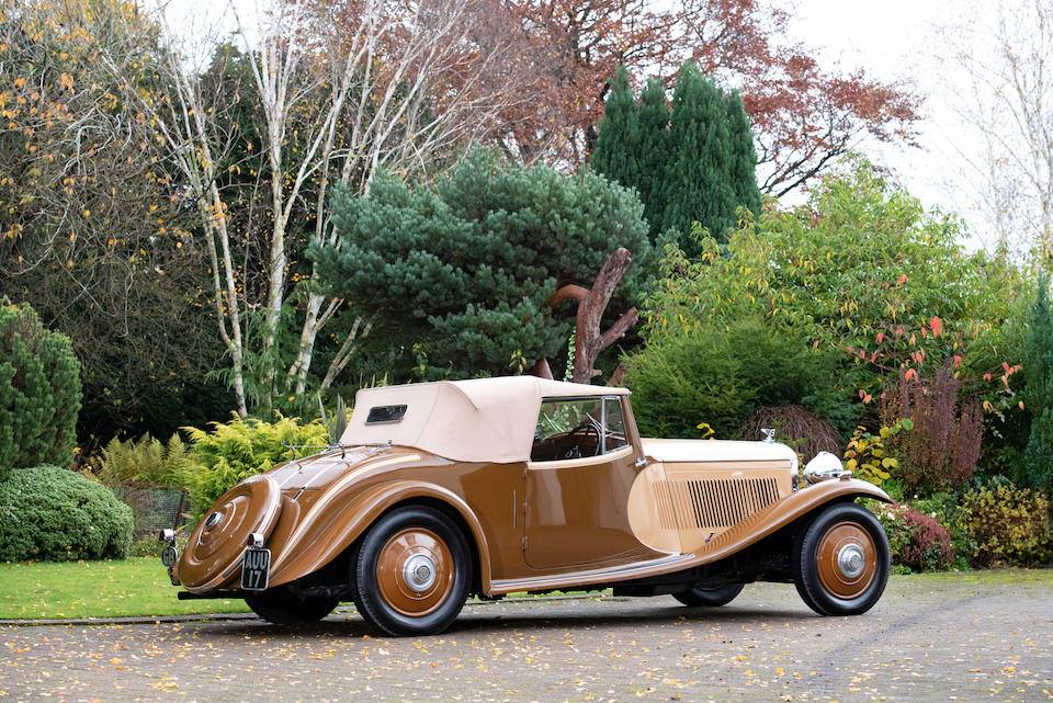 1933 Bentley 3½-Litre Cabriolet Coachwork by Barker & Co
