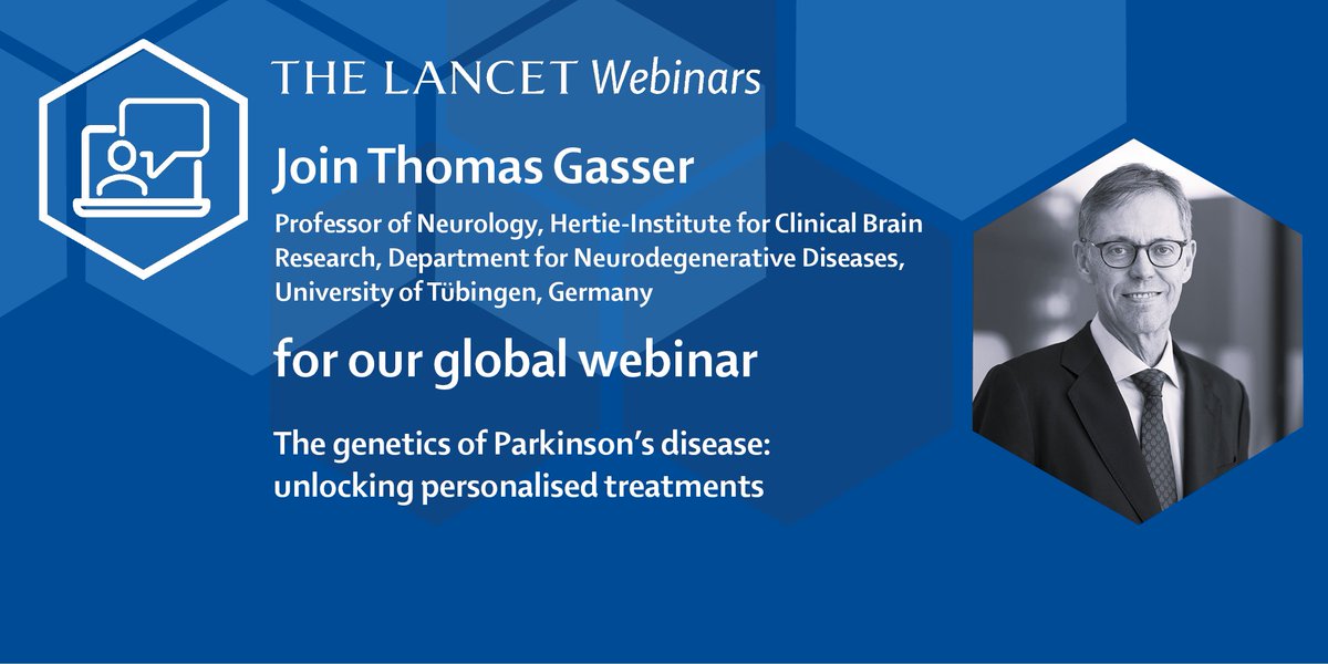 Join Professor Thomas Gasser, a pioneer in the research of genetic factors underlying Parkinson's disease, as he presents an overview of over two decades of advances in Parkinson's disease genetics.

Register: hubs.li/Q02w09vz0
🗓️ May 22, 2024
🕘 09:00 BST / 10:00 CEST
