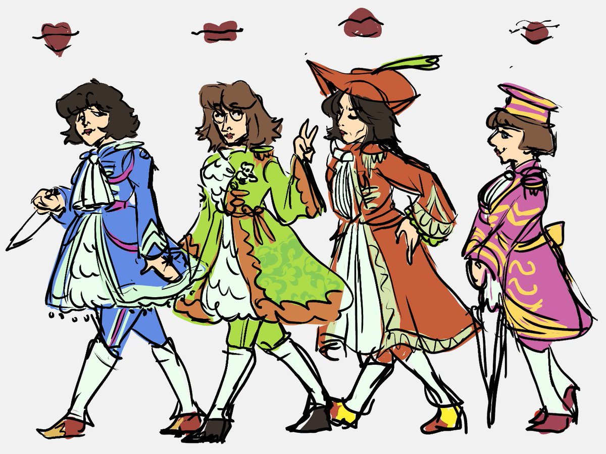 idk what to do with the chaps erm here's a fem sgt pepper thing ig lol