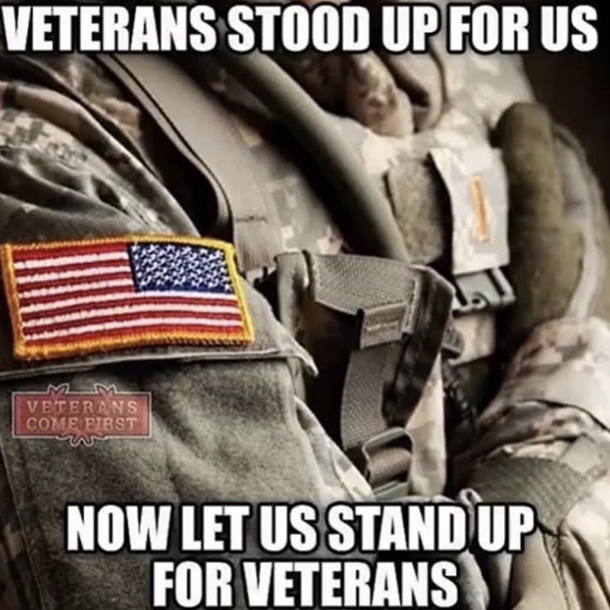 Let us stand up for our Veterans