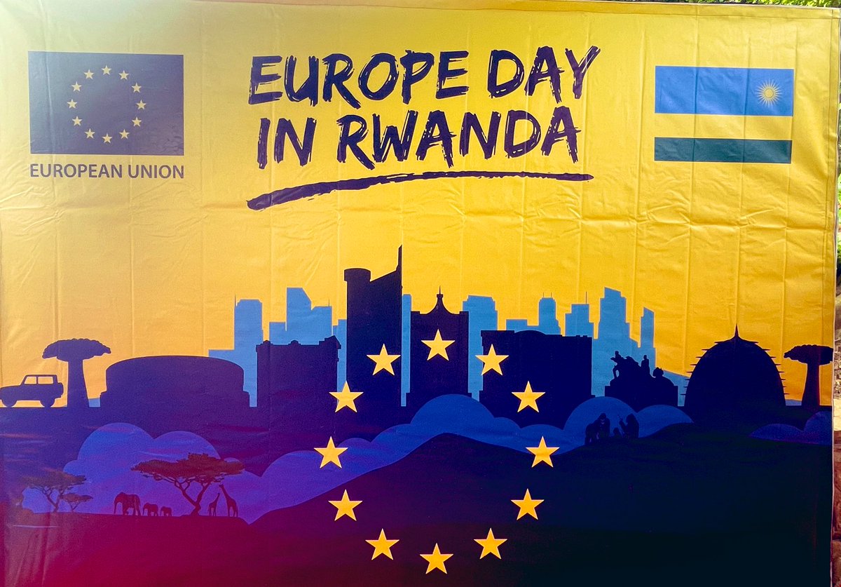 Together with #TeamEurope & @EUinRW, we are grateful to Minister @VBiruta, @RwandaGov, and all our partners in Rwanda, for joining our #EuropeDay2024 celebration! We greatly value our partnership 🇪🇺🇷🇼✨ #HamwaNatwe @eu_eeas @EU_Partnerships