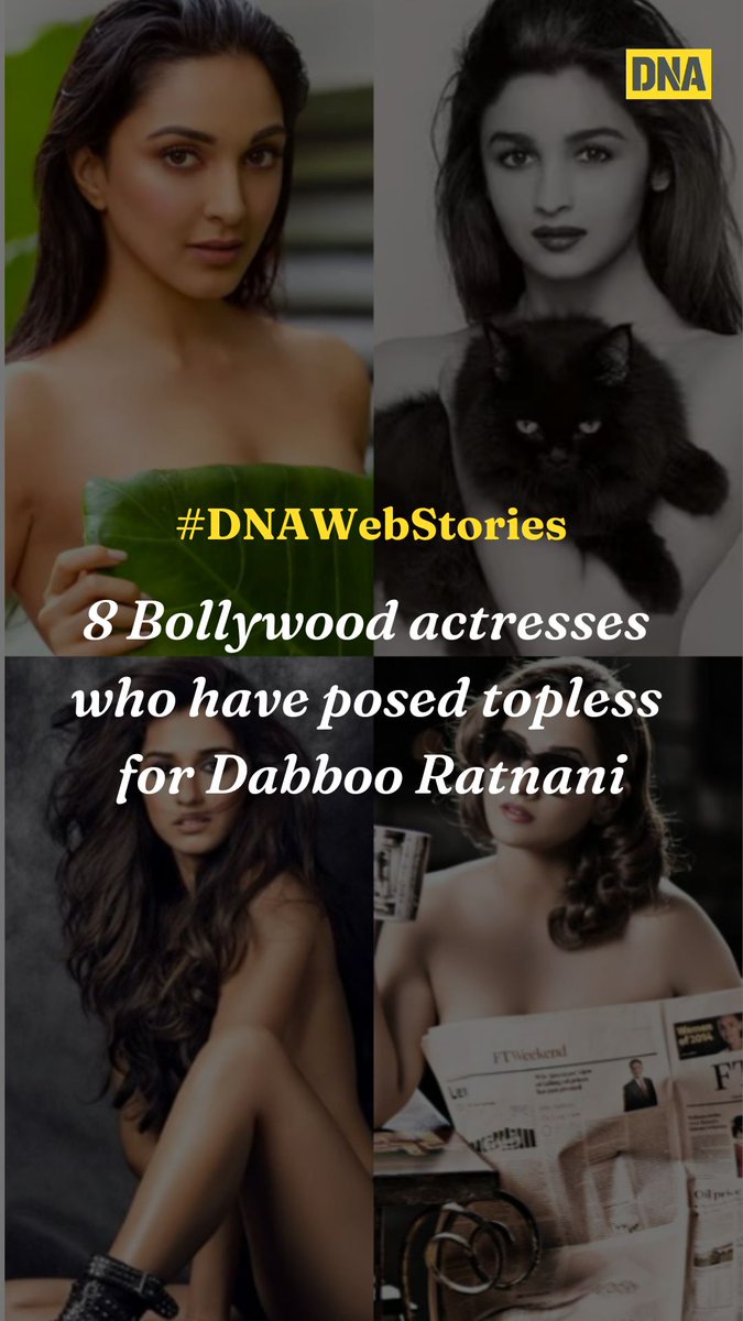 #DNAWebStories | 8 Bollywood actresses who have posed topless for #DabbooRatnani Take a look: dnaindia.com/web-stories/en…