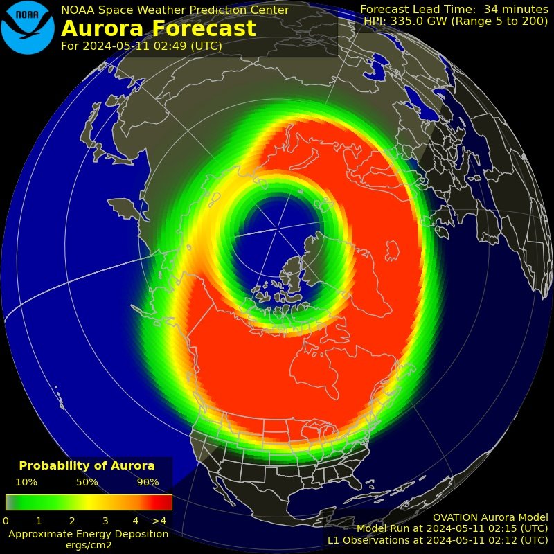 Strongest solar storm since the famous Halloween solar storm in 2003

View the latest on last night's Aurora and for tonight's chance here donegalweatherchannel.ie/live-aurora-no…

#aurora #ireland #northernlights #WildAtlanticWay #astronomy #astro #auroraborealis