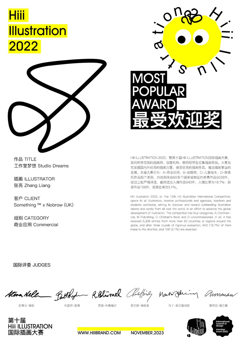 Excited to announce that <a href="/TMNT/">TMNT</a> Turtle Lair won the Most Popular Award at the 10th <a href="/Hiiibrand/">Hiiibrand</a> Illustration International Competition! Originally created for <a href="/NobrowPress/">Nobrow</a> Magazine 10 and later featured in the Nobrow x Something™ browser tab collaboration 🌐🔝