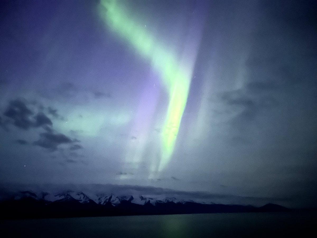 I got to see the northern lights 😍