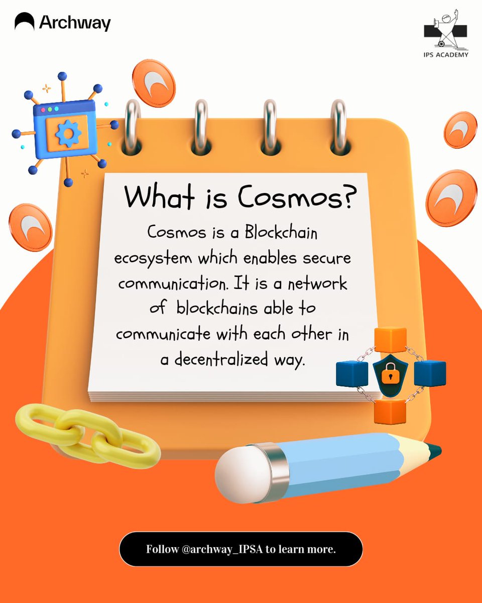 The future of blockchain is interconnected. Dive into Cosmos and see what's possible!✨️✨️
#Cosmos #cryptocurrency #web3 #futureofblockchain #connectedcrypto