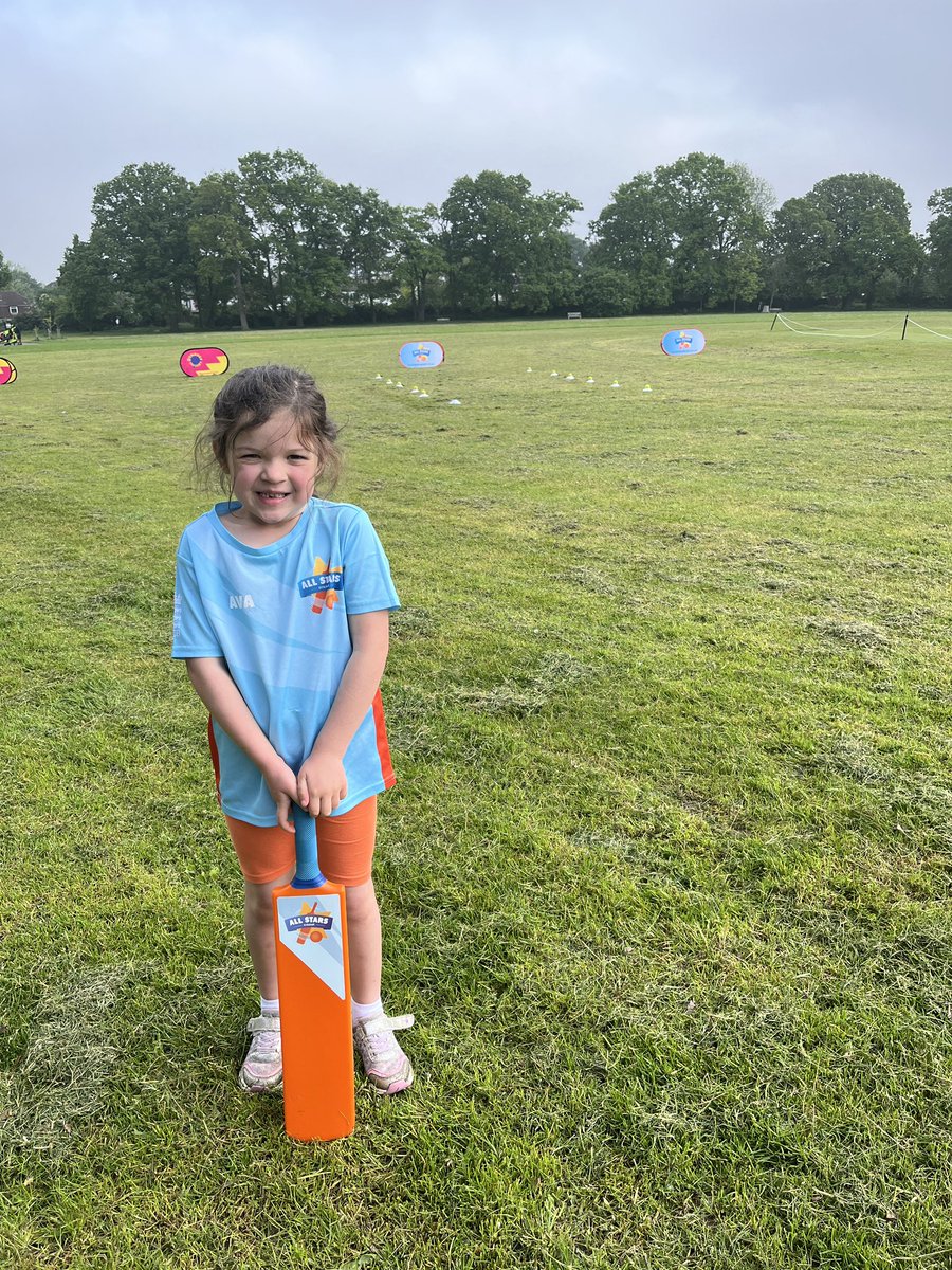 We’re all set and ready to go for our first @allstarscricket and @DynamosCricket session of the year. A record 56 children due this morning 😊🏏 @KentCricketDev