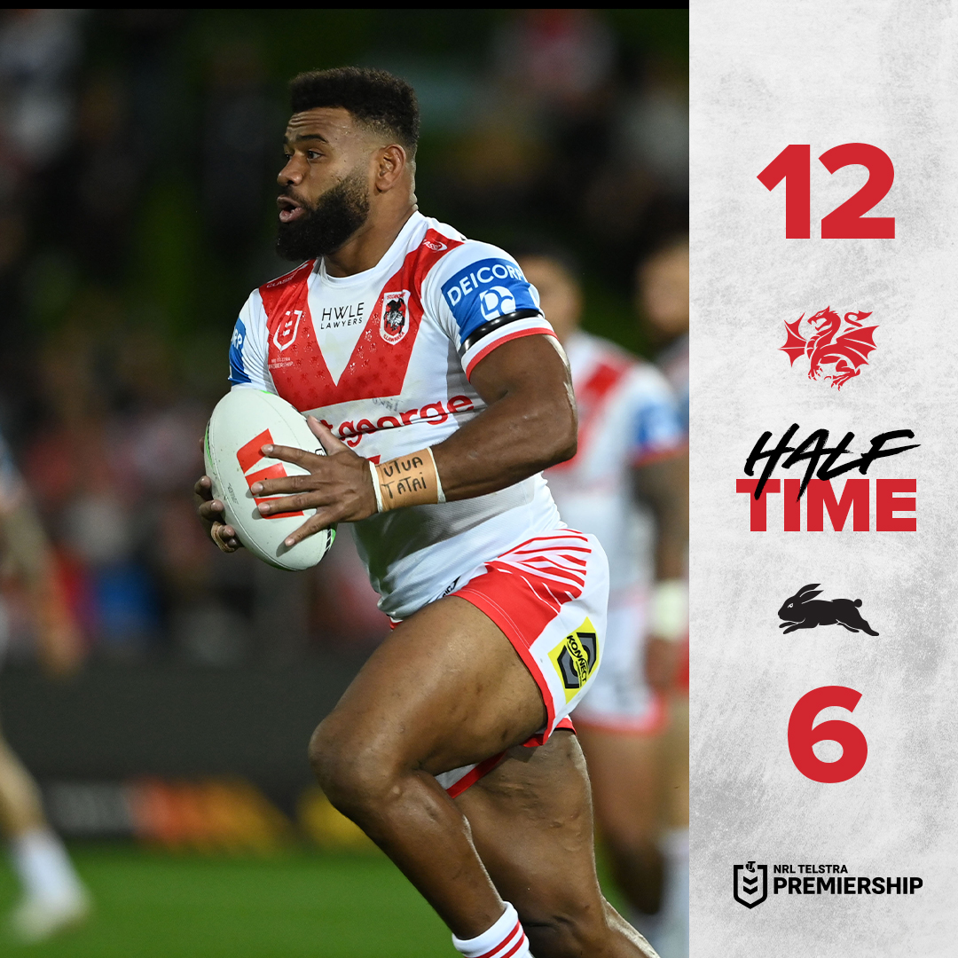 Up by 6 at the break 🐉 #RedV