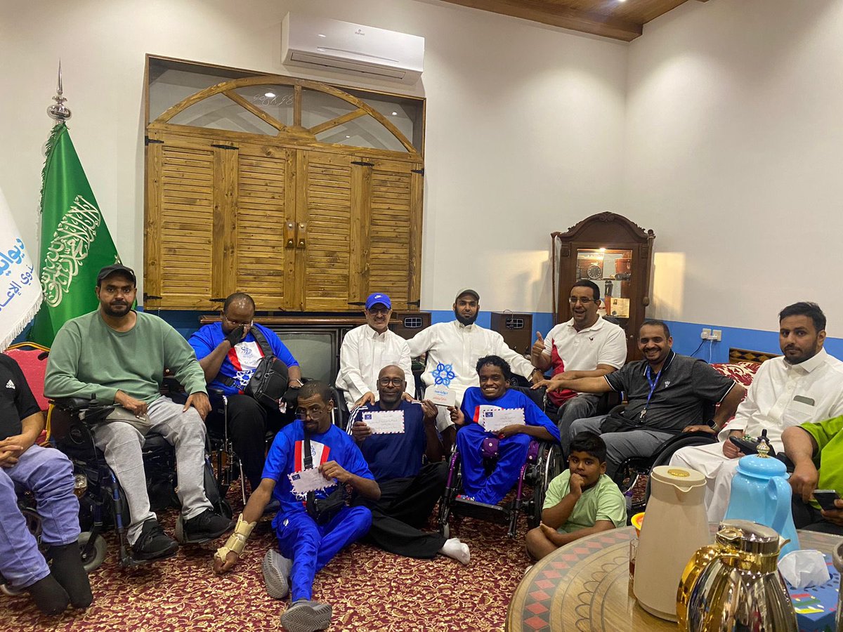ديوانية همة لذوي الاعاقة بالرياض tweet media