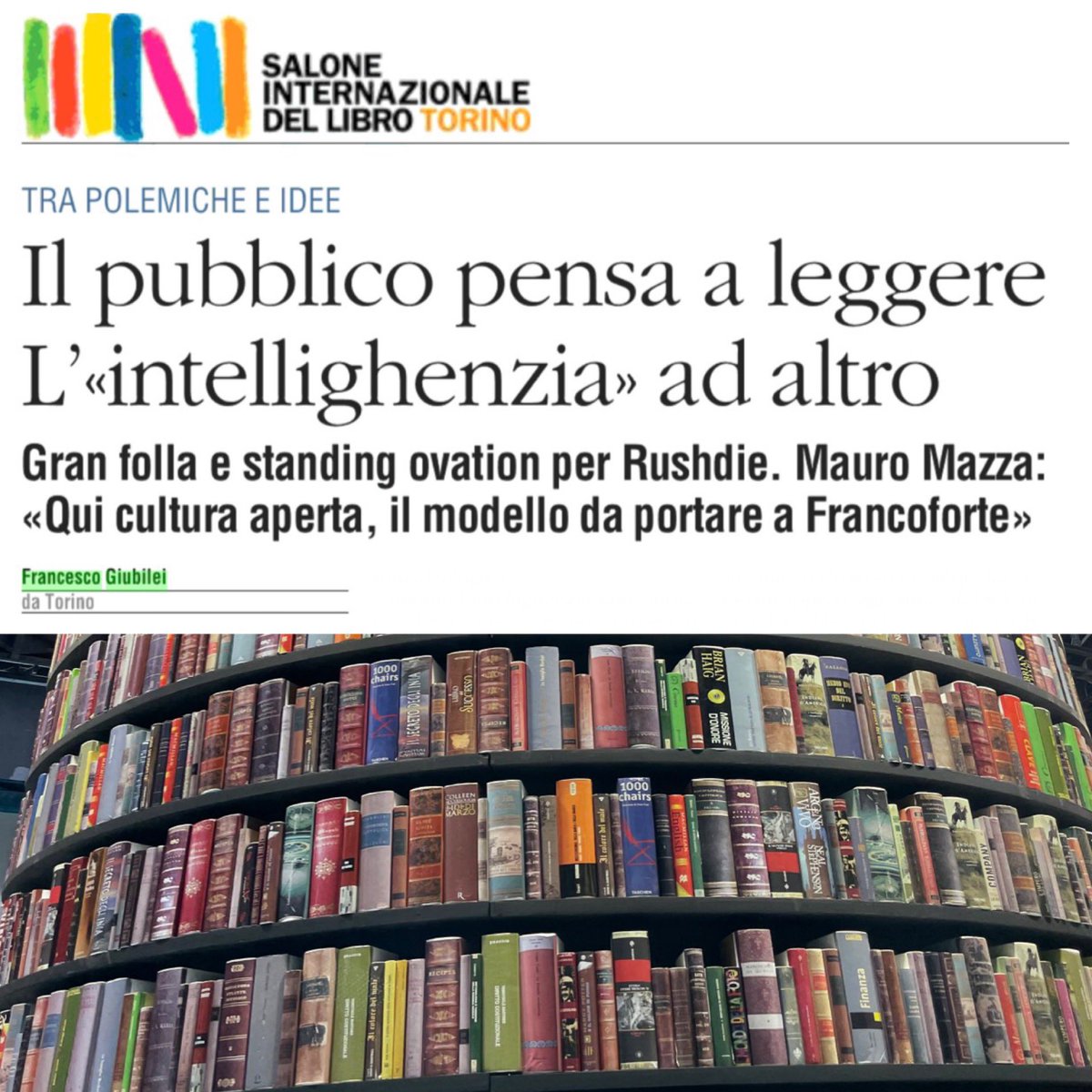 Mentre i lettori affollano il Salone del libro di Torino, l’intellighenzia dà vita a un nuovo pantheon. Dimenticate Vittorini, Moravia e Pavese, accantonate Gramsci e Gobetti ormai citatissimi dai conservatori, i nuovi riferimenti sono Ilaria Salis e Cospito. Su “Il Giornale”.