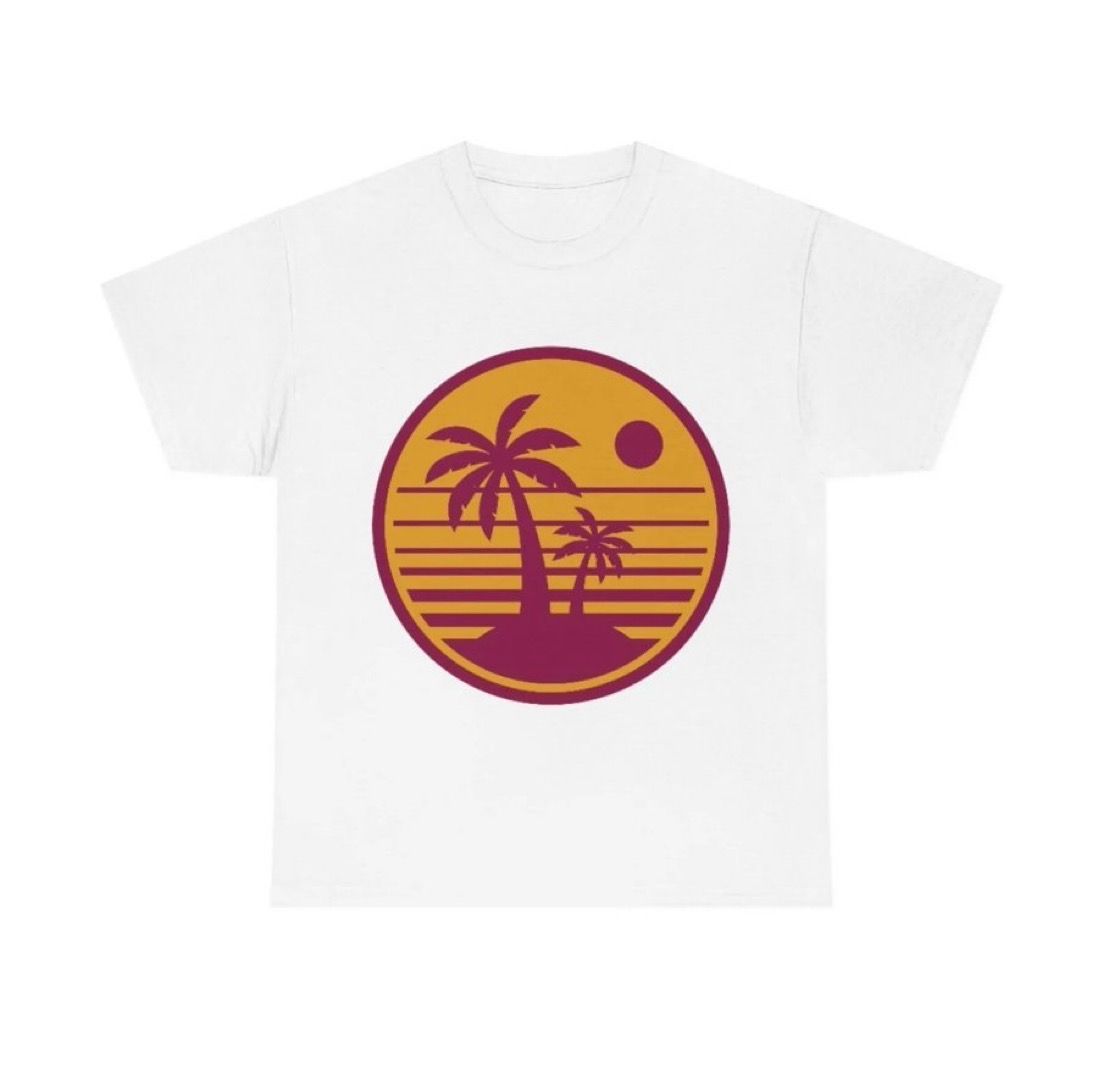 Dive into paradise with our Palm Tree T-Shirt! Feel the tropical vibes and escape to a sun-kissed oasis wherever you go. This stylish tee combines relaxation and style, giving you that vacation state of mind all day long.#UKGiftAM #UKGiftHour #MHHSBD talaclothingcompany.etsy.com/listing/125772…