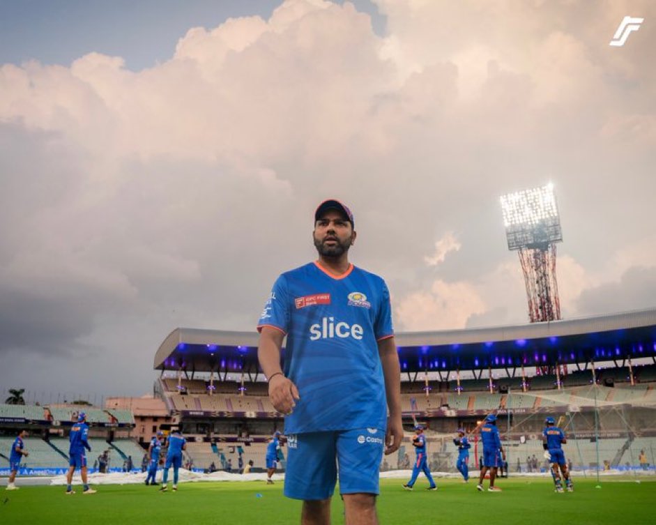 Rohit Sharma at Rohit Gardens. @ImRo45