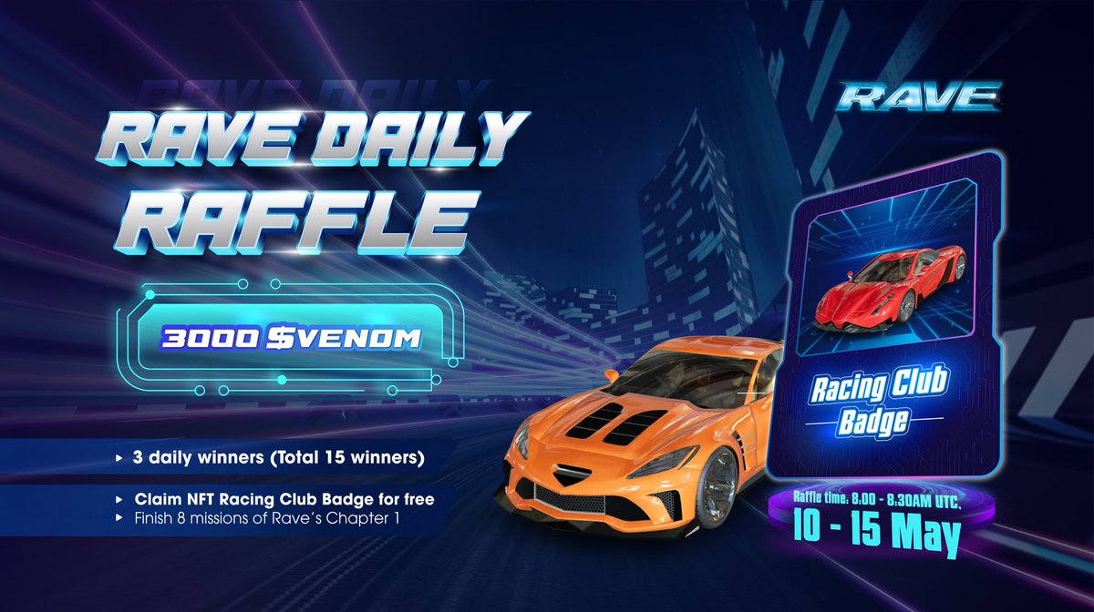 Rave | Alpha Test Live Now tweet media