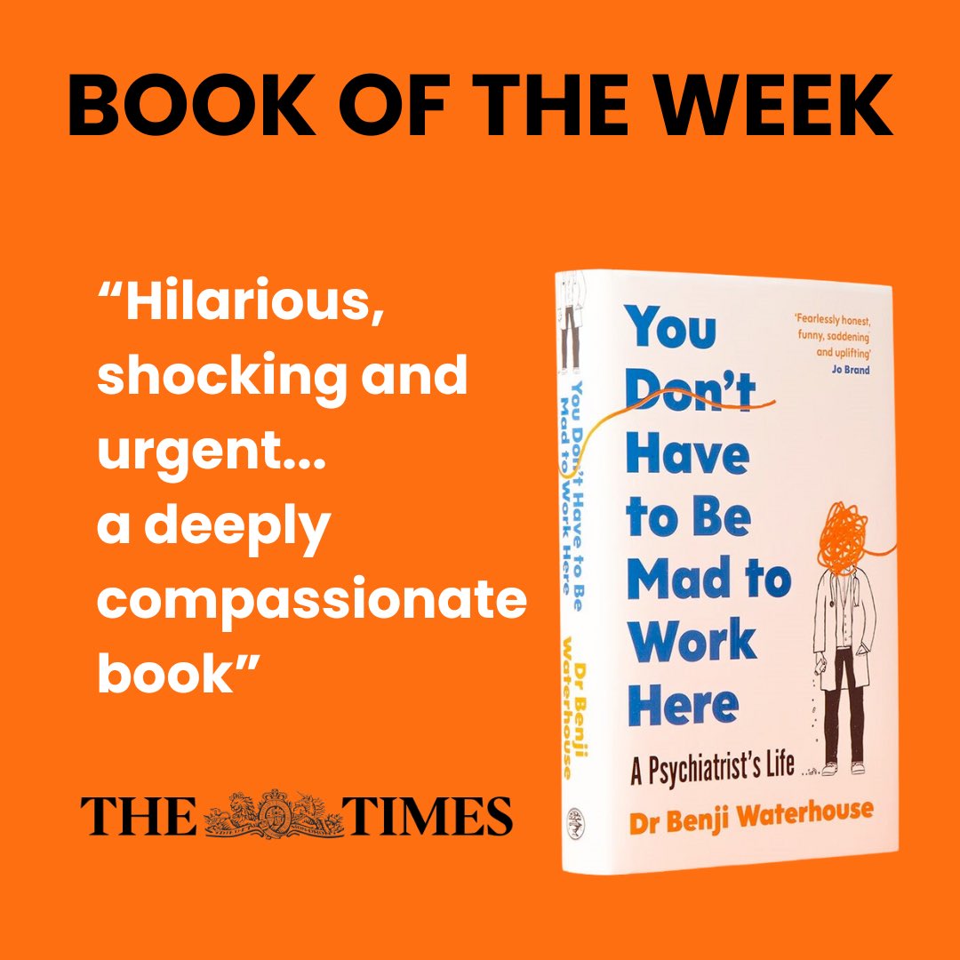 The Times book of the week is… me! Available to pre-order now. Thanks x