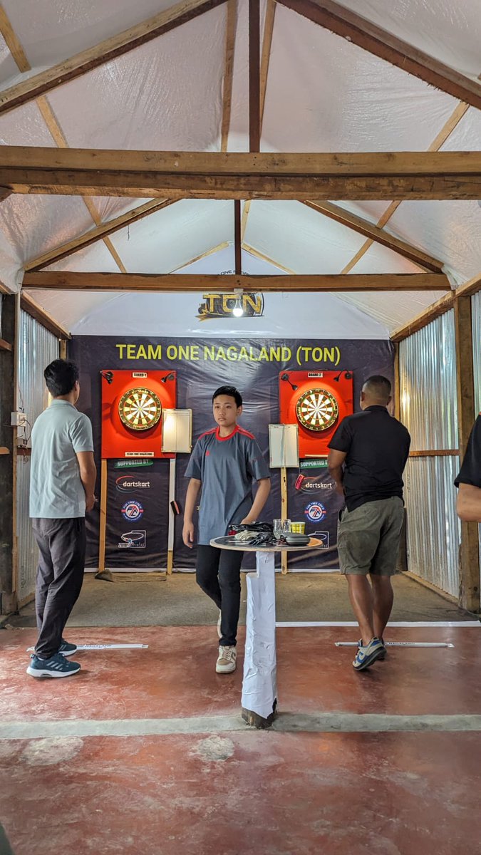 The darts players in Nagaland are so damn good! 

#Nagaland #Kohima #Nagadarts #Darts