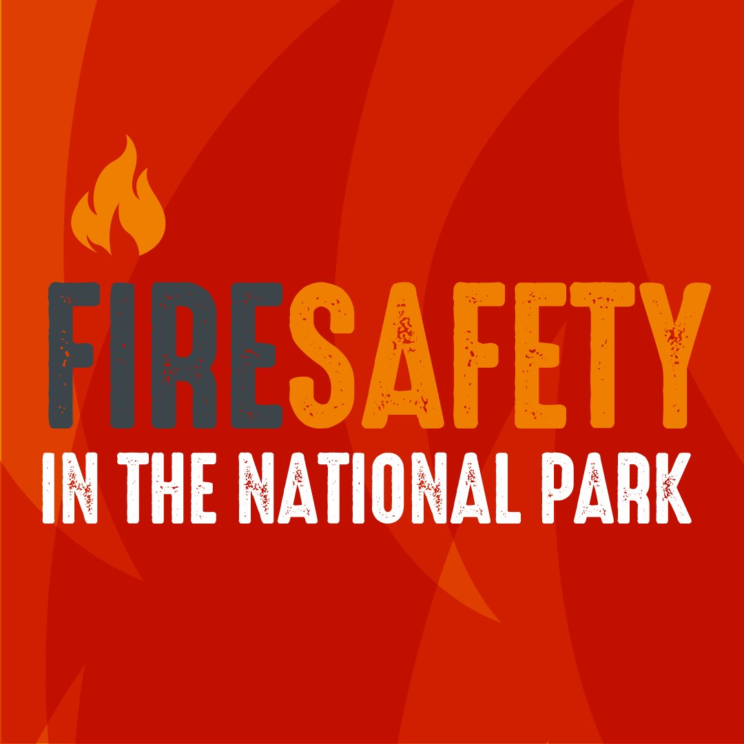 In dry, warm conditions, it’s important to think about fire safety if you’re visiting the National Park: 🔥 Use a stove to cook - it’s safer, quicker and cleaner 🔥 If you must have a fire, bring a portable raised fire-pit to prevent damage to the ground