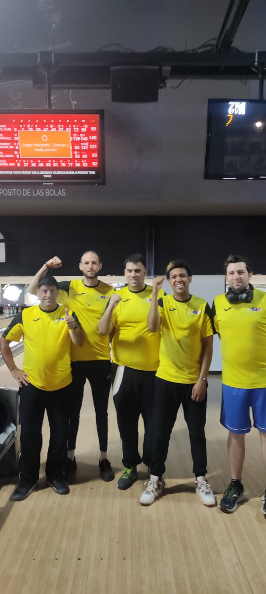 💥🎳 El equipo @afandice #Bowling se proclama campeón autonómico @femaddi en categoría competición #LigaFemaddi 👏👏👏

¡ENHORABUENA, GRANDÍSIMO EQUIPO! 🟡⚫