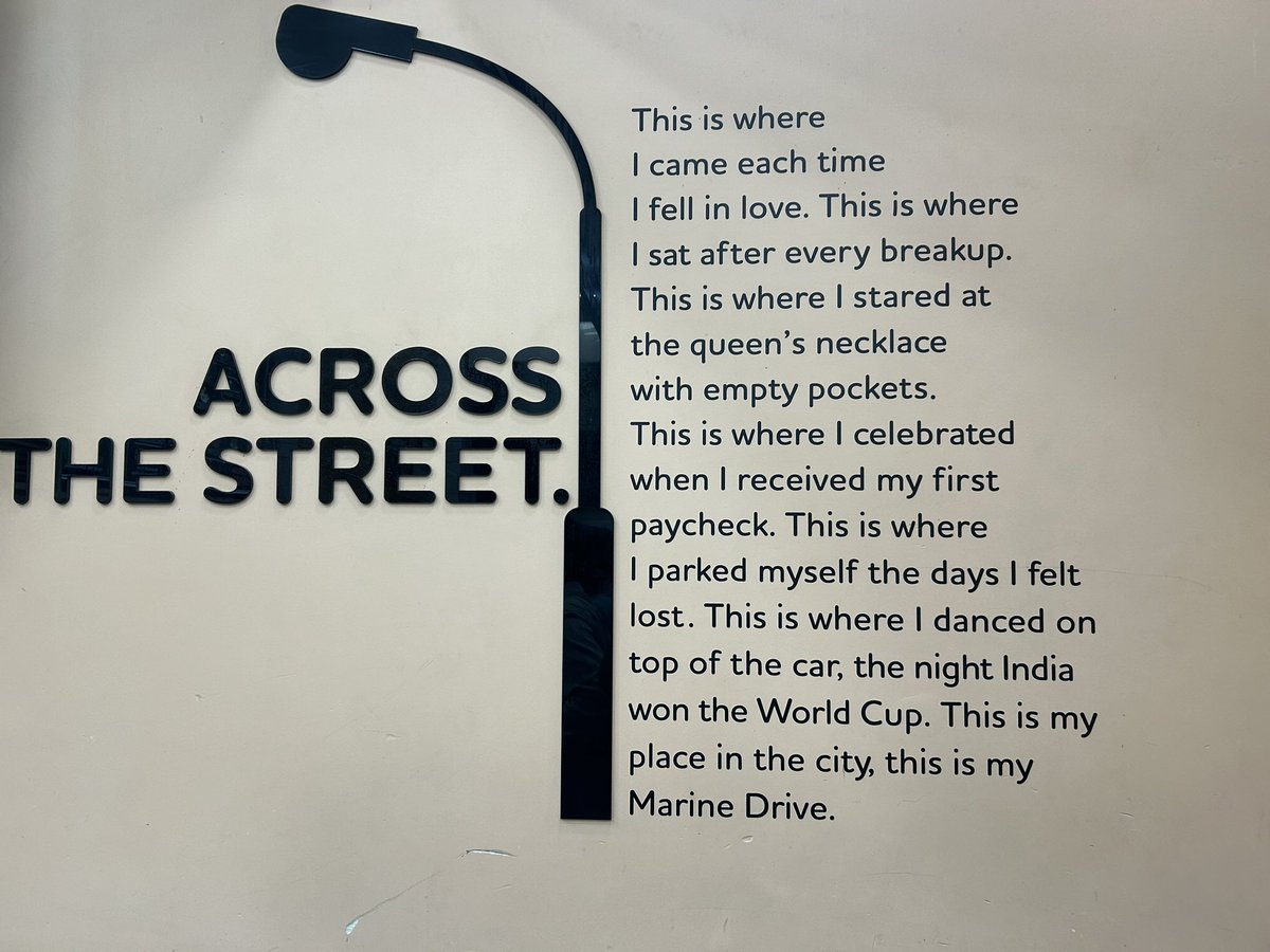 Love this everytime I read it…
Marine Drive ♥️
<a href="/Naturalicecream/">Natural Ice Cream</a> churchgate outlet